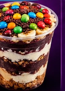Copo de açaí Kids / Colorido 500ml